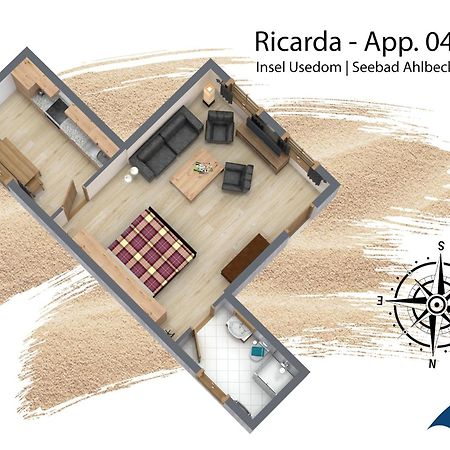 Villa Ricarda Whg 04 Херингсдорф Екстериор снимка